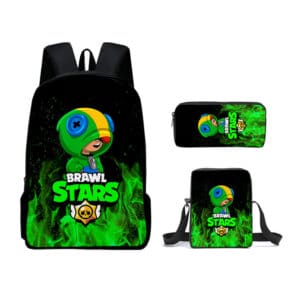 Brawl Stars Backpacks Set: Default Leon