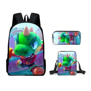 Brawl Stars Backpacks Set: Dino leon