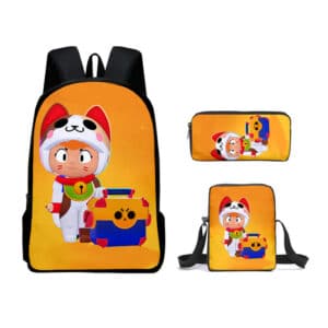 Brawl Stars Backpacks Set: Neko Bea