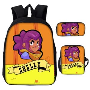 Brawl Stars Backpacks Set: Shelly