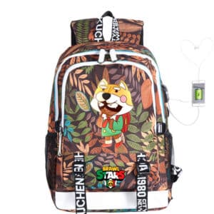 Brawl Stars School Backpacks: Shiba Nita