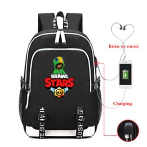 Leon Brawl Stars School Backpacks