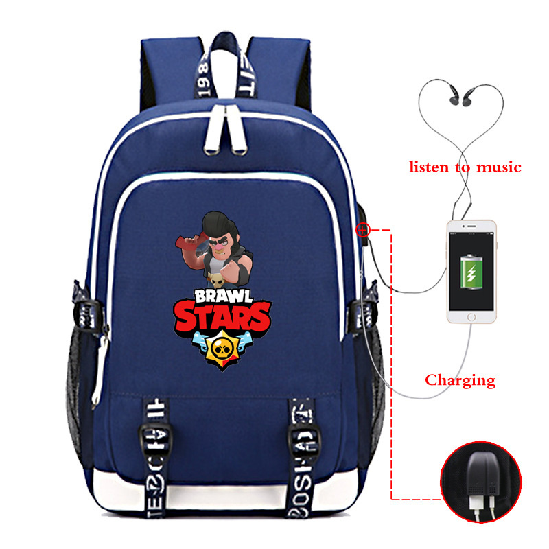 Bull Brawl Stars Backpack for School Students - Image 2