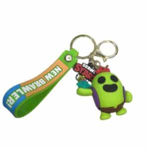 Brawl Stars Keychain Spike Key Chain