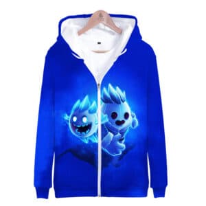 Brawl Stars Zipper-up Hoodie Sweatshirt Ice Spike
