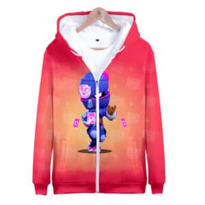 Brawl Stars Zipper-up Hoodie Sweatshirt Ninja Tara