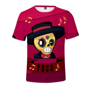 Brawl Stars T-shirt Tees Poco Music