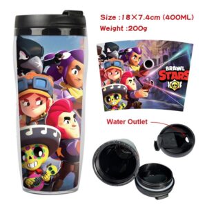 Brawl Stars Water Bottles Colt Crow Brock