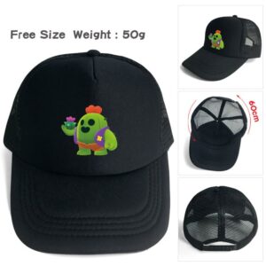 Brawl Stars Outdoor Sports Mesh Hats Spike