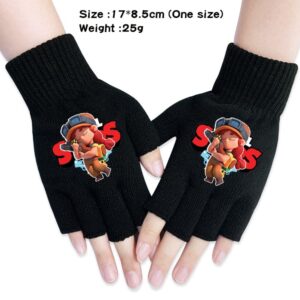 Brawl Stars Half Finger Gloves Jessie