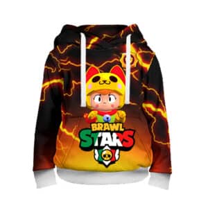 Brawl Stars Gold Neko Bea Hoodie Sweatshirt