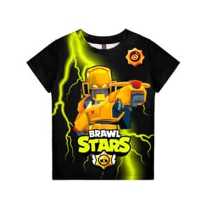 Gold Mecha Bo Brawl Stars T-shirt Circling Eagle