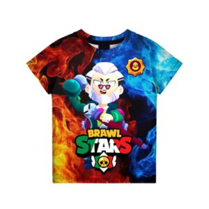 Brawl Stars Byron T-Shirt Tees Power Malaise