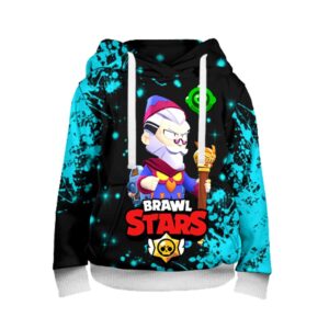 Power Shot In The Arm Byron Brawl Stars Hoodie