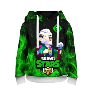 Byron Brawl Stars Hoodie Shot In The Arm