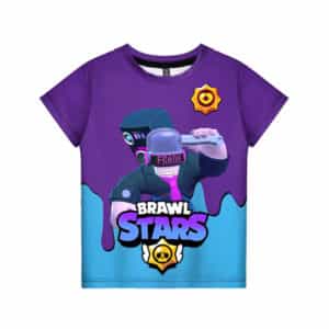 DJ Frank Brawl Stars T-Shirt Tees Power Sponge