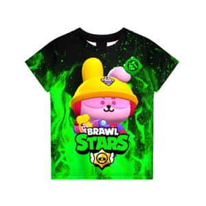 BT21 Cooky Jacky Brawl Stars T-Shirt Tees Rebuild