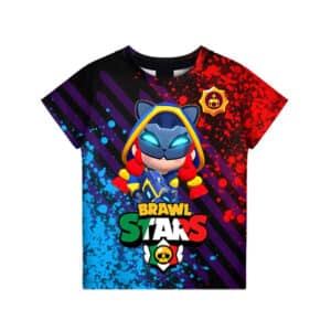 Cat Burglar Jessie Brawl Stars T-Shirt Tees Shocky
