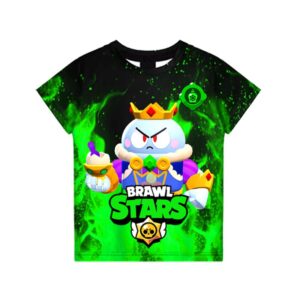 Brawl Stars King Lou T-Shirt Tees Cryo Syrup