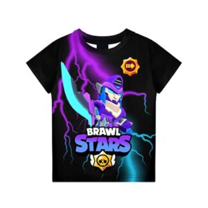 Brawl Stars Purple Robo Mortis T-Shirt Coiled Snake