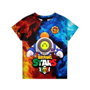 Brawl Stars T-Shirt Tees Retro Nani
