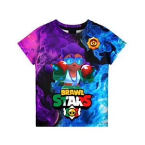 Major Rosa Brawl Stars T-Shirt Tees Plant Life