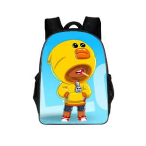 Brawl Stars Backpacks: Shelly Leon Schoolbag