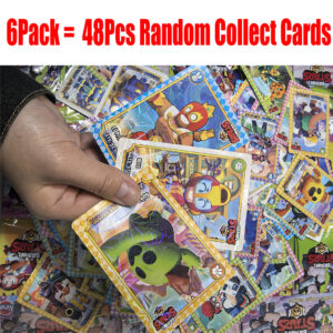 6Pack/48pcs Brawl Stars Trading Cards Collectible Gift Card